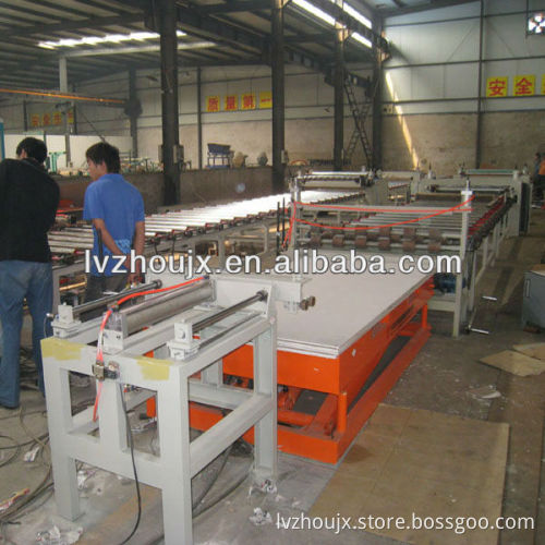 Iran hot selling gypsum board lamination machine